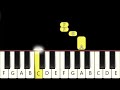 Masha Ultrafunk - Fast and Slow (Easy) Piano Tutorial - Beginner