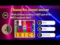 General Knowledge Trivia Quizzes |Part 1| #quiz #facts #geography #history #world #quiztime  #reels