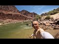Worst colorado river trail experience. (35.2km).Grandcanyon.그랜드캐년