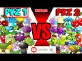 Random All Team 3 Plants PVZ 1 vs PVZ 2 Battlez - Who Will Win?