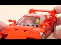 レゴ スピードチャンピオン Ferrari F40 フェラーリ ／ LEGO Speed Champions Ferrari F40 Speed build & Review