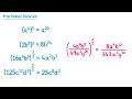 Fractional Indices - GCSE Higher Maths