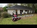 Homeowner STUNNED at how BEAUTIFUL we made her property (PART 1) FREE Lawn Mowing & Pressure washing