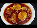 Mutta Theeyal | Egg Curry | Egg potato curry