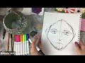 Pixie Art Tutorial Using Markers