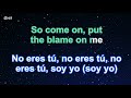 Échame La Culpa - Luis Fonsi, Demi Lovato Karaoke 【With Guide Melody】 Instrumental
