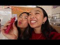 CHRISTMAS PARTY AT SCHOOL: secret santa, potluck, & games | Vlogmas Day 20