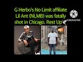 NLMB Lil Ant shot and k**led after a alleged argument