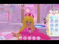 How to make Princess Peach in ROBLOX ROYALE HIGH