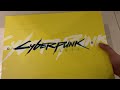 Apresentando: Cyberpunk 2077 Collectors Edition todos os itens