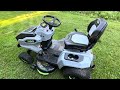 Electric Riding Lawn Mower EGO Power T6: Mowing the Mound System (Wet, High, Grass)