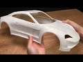 I made a Porsche Taycan with a 3D pen