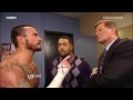 CM Punk interrupts John Laurinaitis [HD]