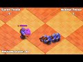 Super Troops VS Normal Troops | clash of clans