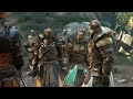 FOR HONOR All Cutscenes (Full Game Movie) PS4 PRO 1080p HD