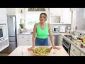 The Best High Protein, Low Carb Chicken Bowl! Quick Spring Roll in a Bowl!