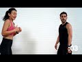 Calorie Torching Kickboxing Partner Drills (Burn up to 450Cals!) | Joanna Soh & Marco