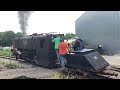 J&L 58 0-4-0T runs on the new eastern section straight away on the Youngstown Steel Heritage!