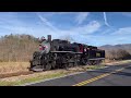 Great Smoky Mountains Railroad 1702: November on The Tuckasegee River (11-24-23)