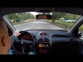 Driving an Peugeot 206 At Friday