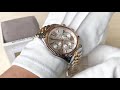 Michael Kors Femme Chronographe Quartz Montre avec Bracelet en Acier Inoxydable MK5735