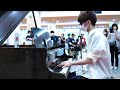【ストリートピアノ】「新時代」&「私は最強」(Ado)を弾いてみた byよみぃ【ONE PIECE FILM RED】Street Piano 