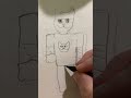 How to draw a cool pop cat