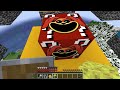 Playing a CATNAP and DOGDAY LUCKY BLOCK RACE in Minecraft!