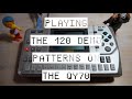 PLAYING ALL THE PRESETS PATTERNS FROM THE QY70