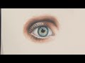 Drawing a Realistic Eye with Colored Pencils.