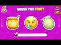 Guess The Fruit By Emoji 🍓🍏🍉 Mouse Quiz
