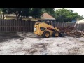 Dump trailer unloading gravel (rookie version)