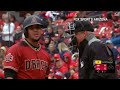 MLB | exchange of words