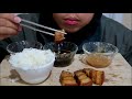 Crispy pork belly mukbang | Lechon kawali Mukbang |  eating sounds | no talking | ASMR