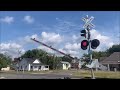 CSX L780 At Howard Street Crossing in Plant City Florida