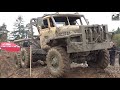 Truck trial Jihlava 2019 - Celý film - Full movie - Hour of big machines and deep mud - Tatra Ural..