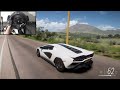 1200HP Lamborghini Countach | Forza Horizon 5 | Steering Wheel Gameplay