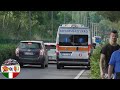161 - Ambulanza Fiat Ducato x290 Soccorso Azzurro Mantova in sirena/Italian ambulance responding