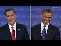 2012 United States presidential debate | Barack Obama, Mitt Romney