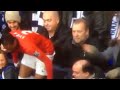 Cheerleader catches Patrice Evra for ass