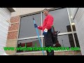 Window Cleaning Trad Techniques - Less fatigue-