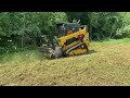 Forestry Mulching with a CAT 259D | FAE 150 Mulcher