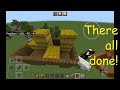 How to make a small farm with a carriage in Minecraft