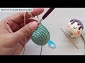 Little Sunflower Crochet (1/2) | Amigurumi mini flower | crochet mini doll
