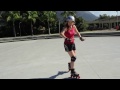 How to improve your balance, stability and steering on inline skates or rollerblades.