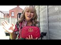 Gucci Marmont small camera bag unboxing ❤️