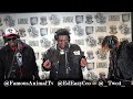 Tuscaloosa Alabama Rappers Ed Eazy and Two 4 Stops by Drops Hot Freestyle on Famous Animal Tv