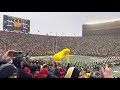 WOW! Nov 27, 2021- Michigan vs Ohio St Football game - James Earl Jones intro “We are Michigan”