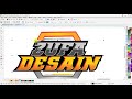 HOW TO MAKE A COOL RACING NAME LOGO USING CORELDRAW - FREE RAW