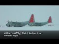 LC-130 Warming Up in Antarctica